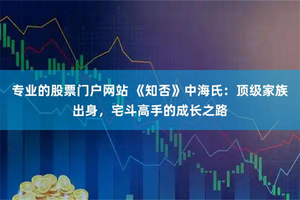 专业的股票门户网站 《知否》中海氏：顶级家族出身，宅斗高手的成长之路